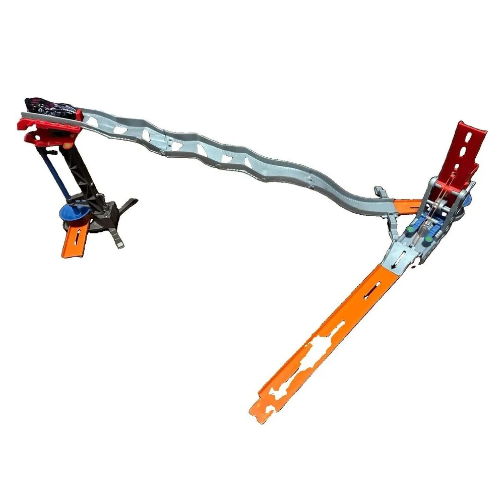 Hot Wheels Trick Tracks Zigzag Slide Playset M6293 Incomplete No Cars 2008
